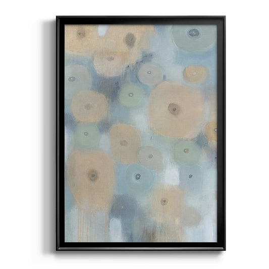 Spinning Wheels I - Modern Framed Canvas Print