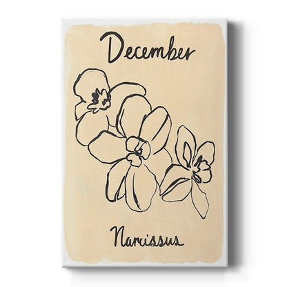 Birth Month XII - Canvas Art Print