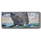 The Manneport, Seen from Below, 1883 - Floater Framed Canvas Print