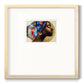 Golden Lady I - Double Matboard Framed Print