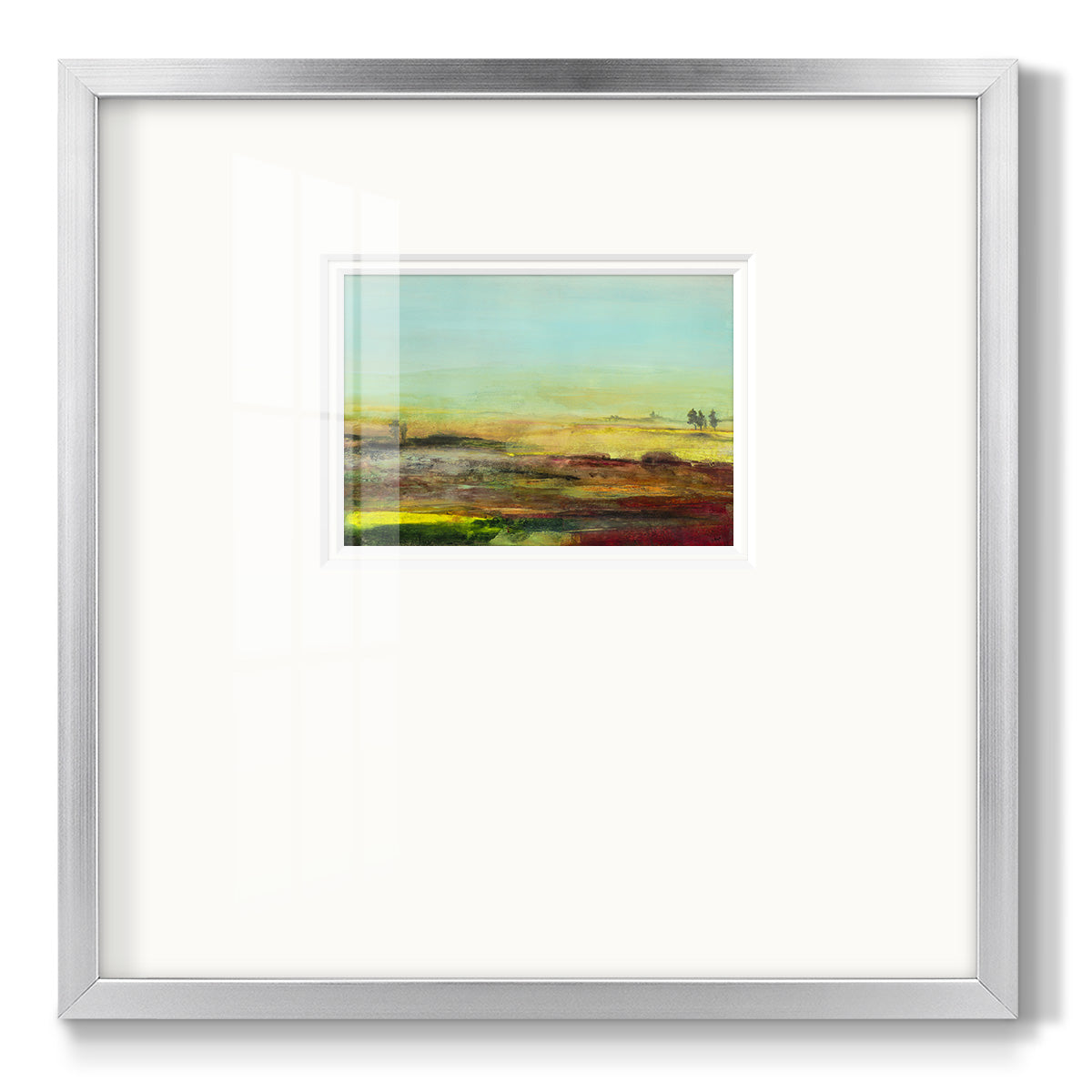 Ethereal Landscape I - Double Matboard Framed Print