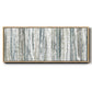Treeline Strata I - Floater Framed Canvas Print