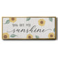 You Are My Sunshine - Floater Framed Canvas Print