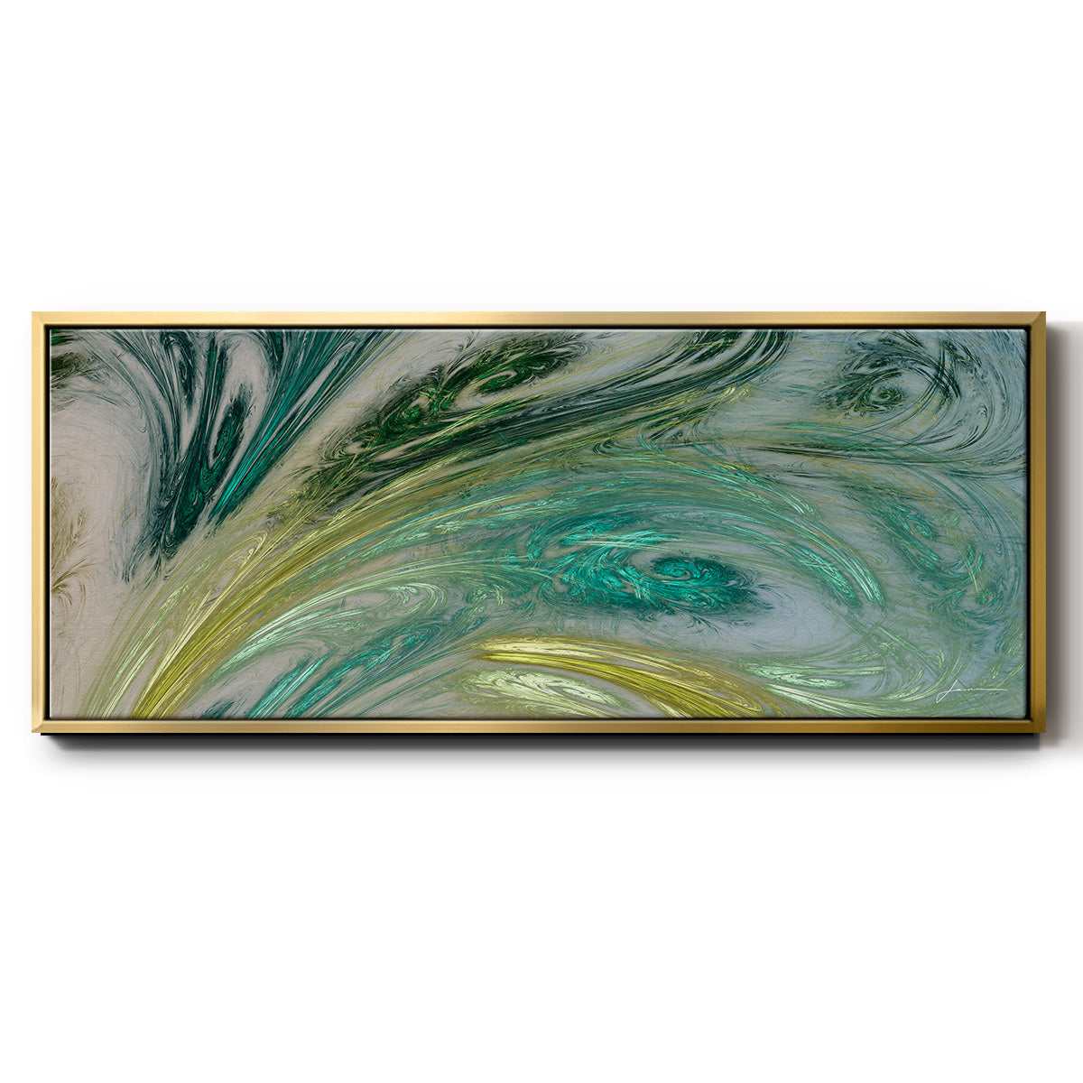 Altitude VI - Floater Framed Canvas Print
