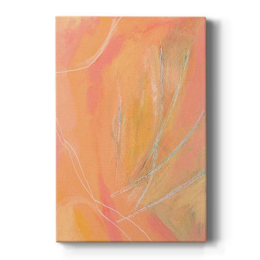 Peach Bliss II - Canvas Art Print