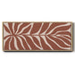 Terra Cotta Block Palms I - Floater Framed Canvas Print