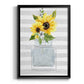 Sunflower Perfume II - Modern Framed Canvas Print