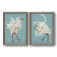 Heron Plumage III - Premium Framed Canvas 2 Piece Set - Ready to Hang