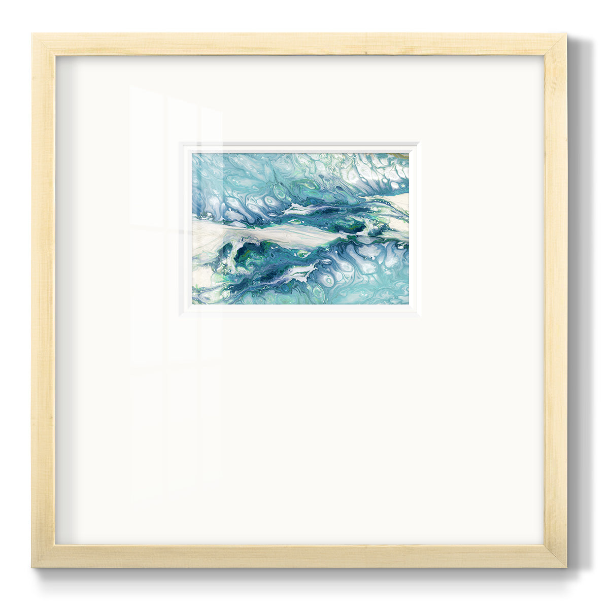 Marble Montage - Double Matboard Framed Print