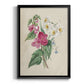 Antique Garden Bouquet IV - Modern Framed Canvas Print