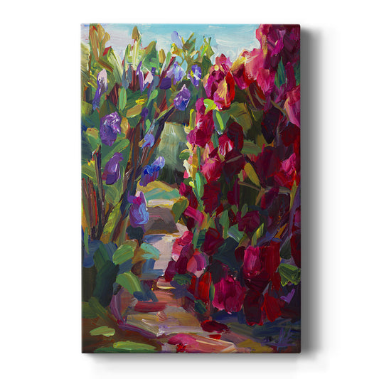 Lilacs & Rhodies - Canvas Art Print