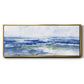 Soft Ocean Waters I - Floater Framed Canvas Print