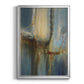 Moon Shadows - Modern Framed Canvas Print