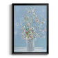 Cherry Blossom Arrangement - Modern Framed Canvas Print