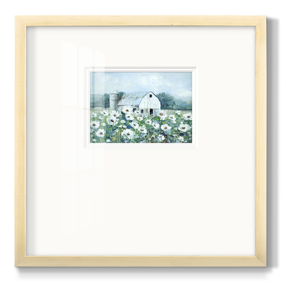 Dream Fields - Double Matboard Framed Print