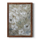 Wildflower Whites - Barnwood Framed Canvas Print