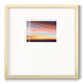 Ignited Dusk III - Double Matboard Framed Print
