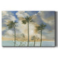 Palms in the Wind Premium Gallery Wrapped Canvas - Ready to Hang