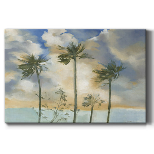 Palms in the Wind - Canvas Art Print