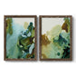 Water and Earth I - Premium Framed Canvas 2 Piece Set - Ready to Hang