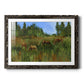The Grass Is Always Greener - Barnwood Framed Art Print