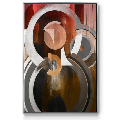 Focal - Floater Framed Canvas Print