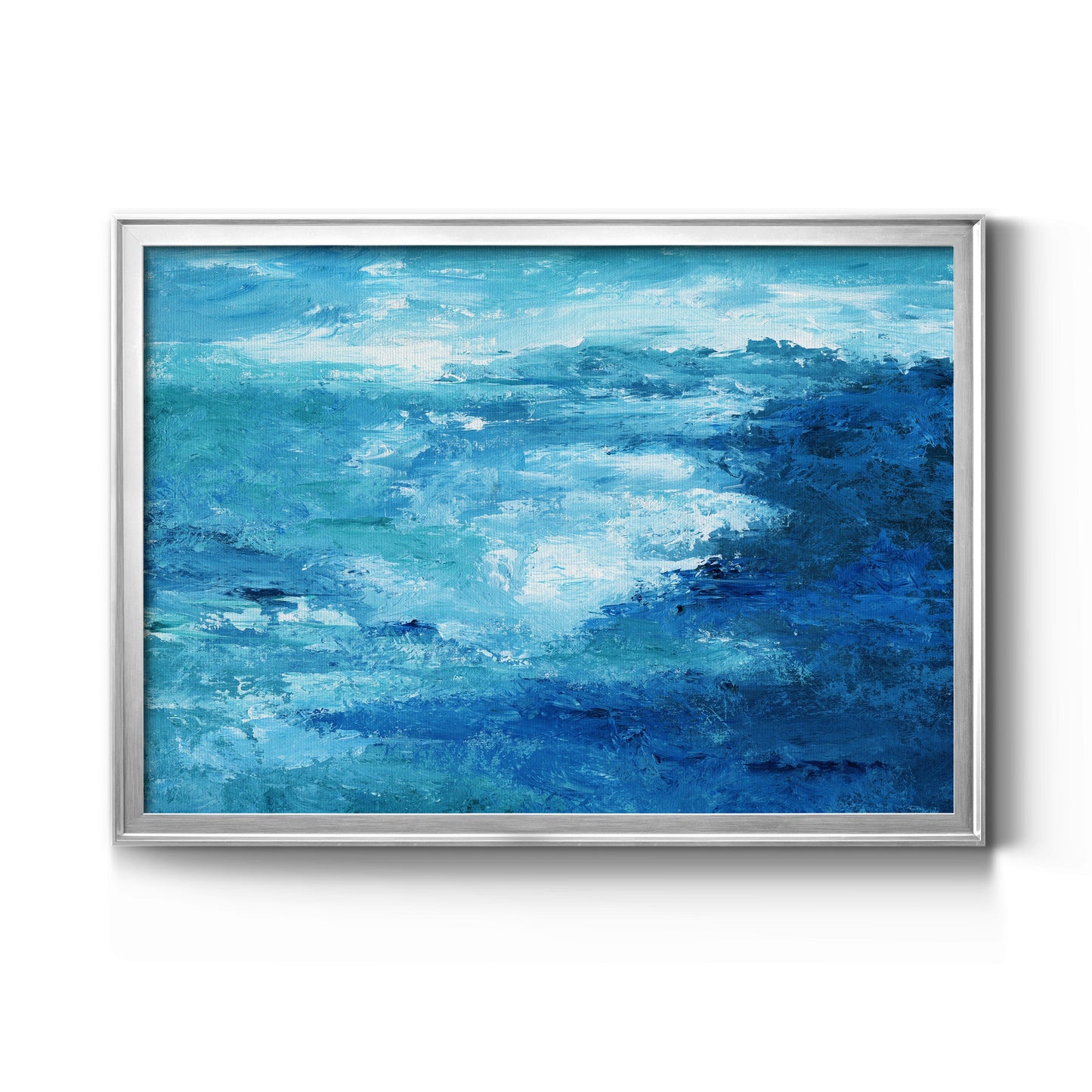 Crashing Waves II Premium Classic Framed Canvas - Ready to Hang