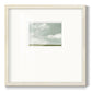 Gray Stone Sky II Premium Framed Print Double Matboard