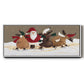 Skater Chorus Line - Floater Framed Canvas Print