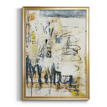 Urban Revival - Modern Framed Canvas Print