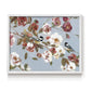 Chickadees and Blossoms II - Restickable Framed Art Print