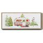 Holiday Camper II - Floater Framed Canvas Print