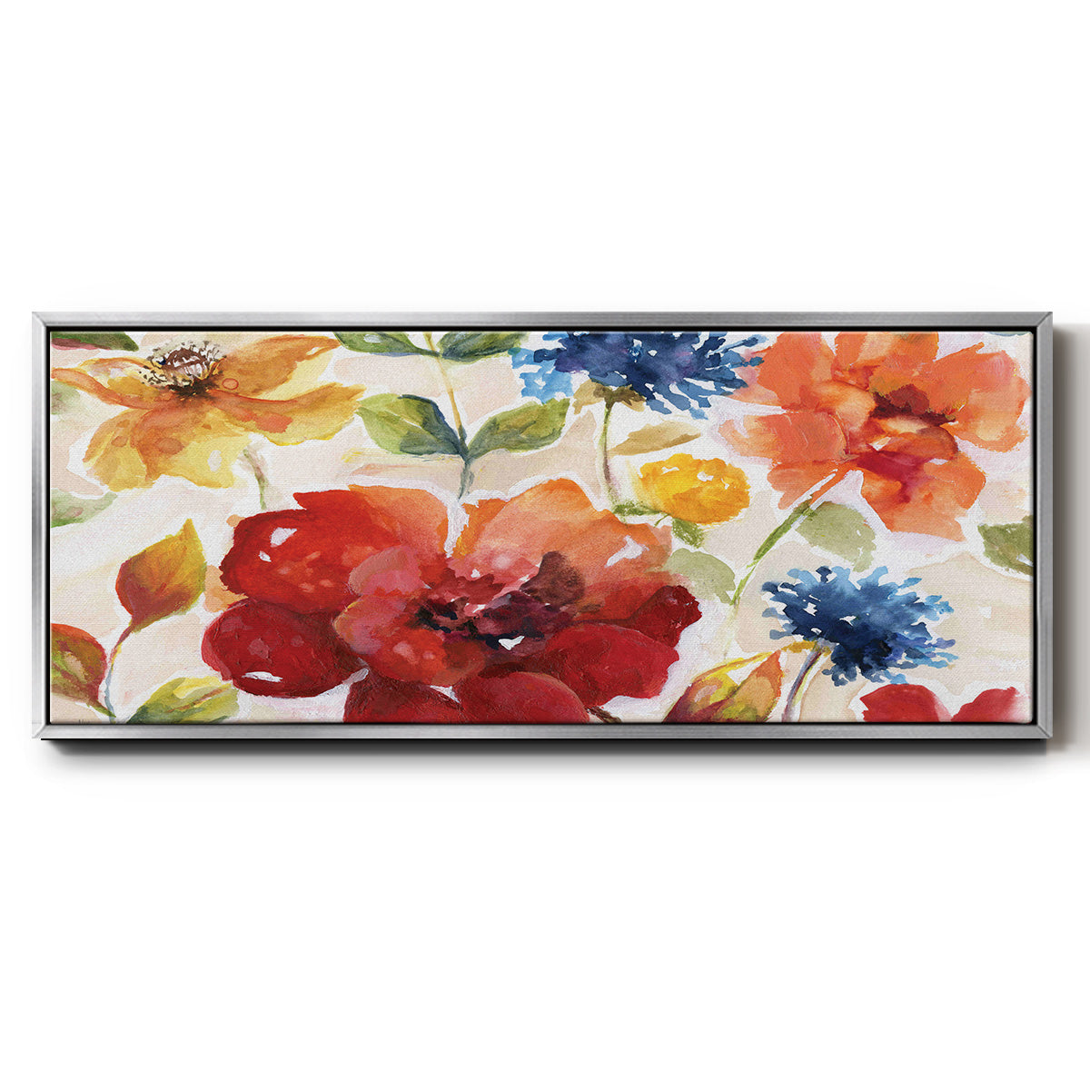 Summer Salsa - Floater Framed Canvas Print