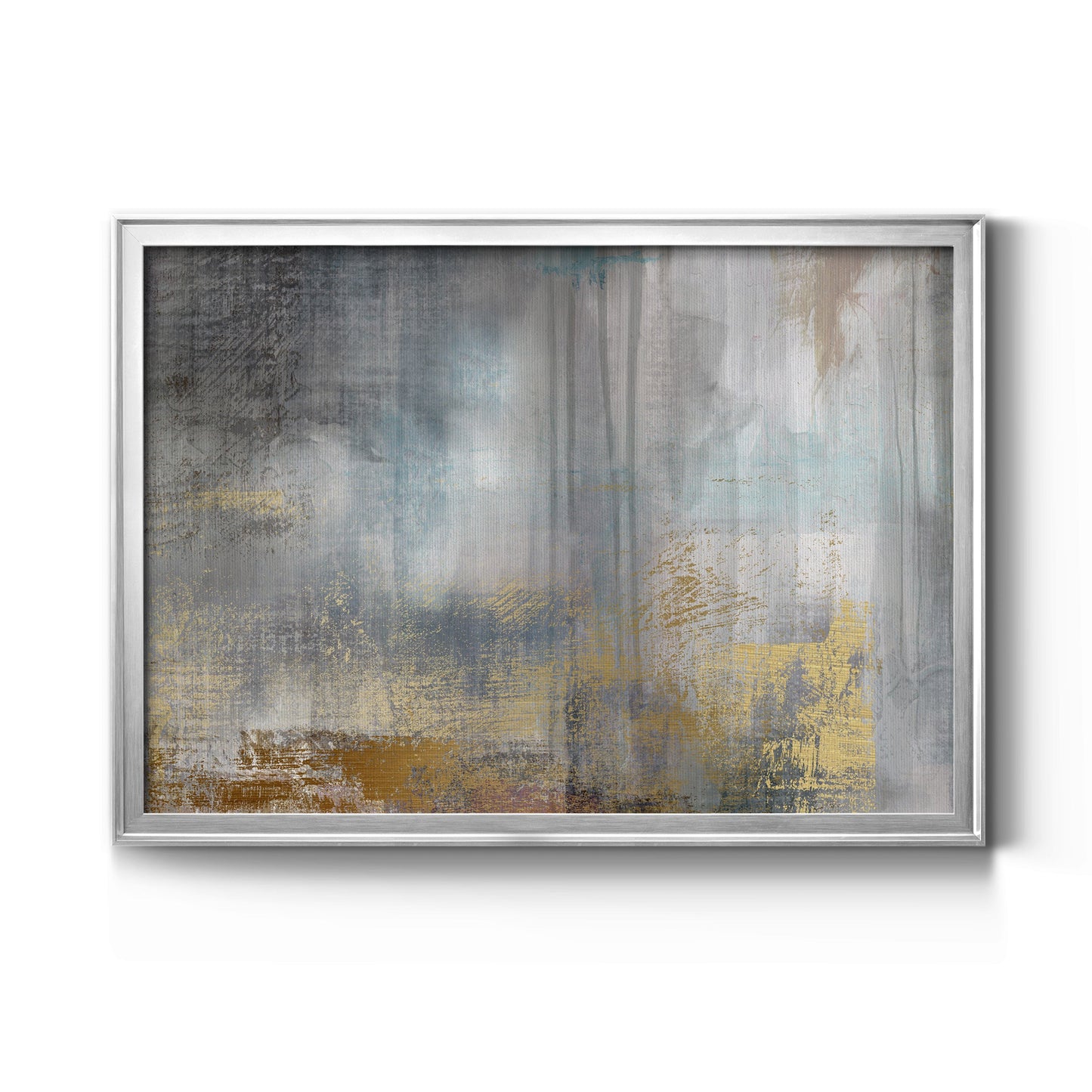 Misty Sky II Revisit - Modern Framed Canvas Print