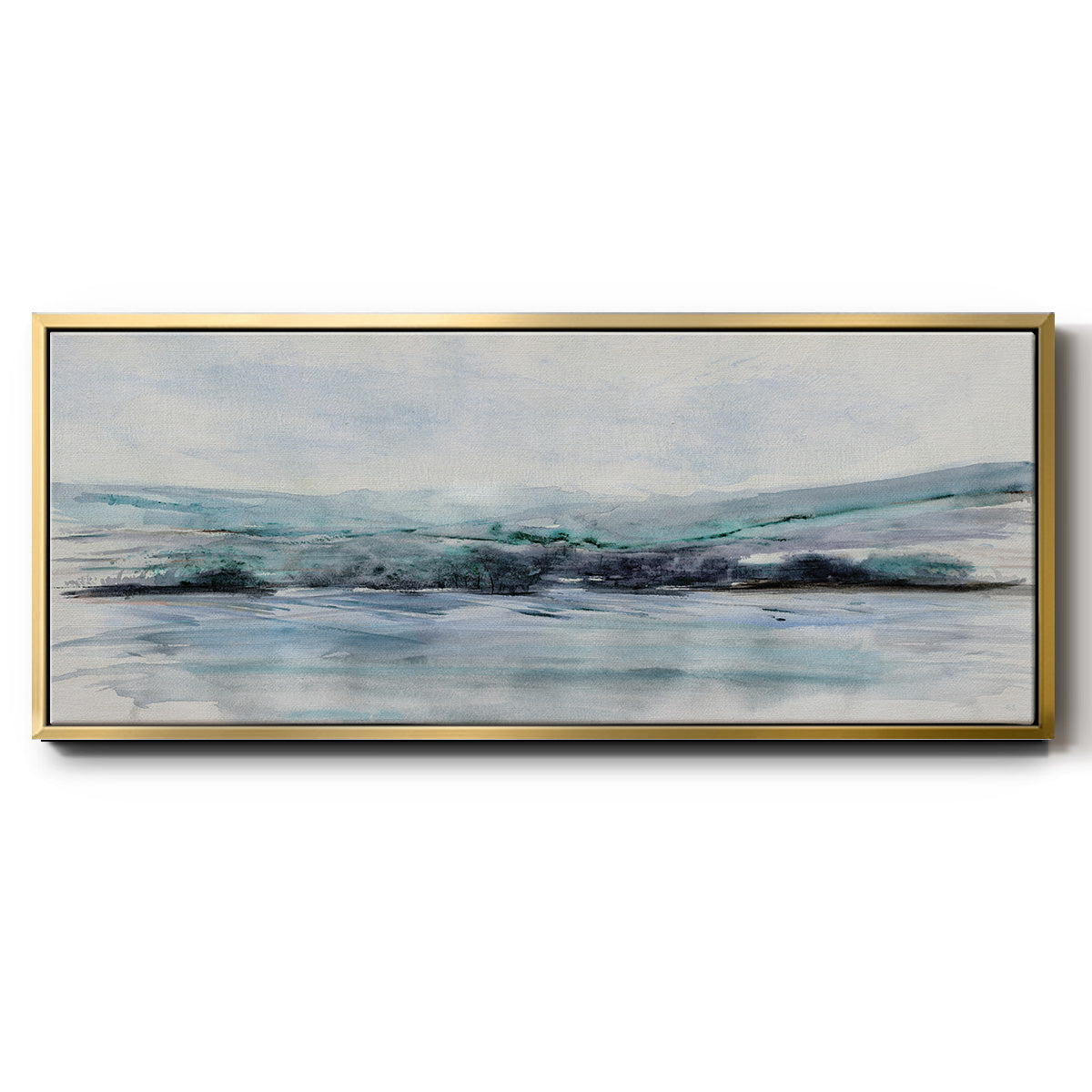 Beech Mountain - Floater Framed Canvas Print