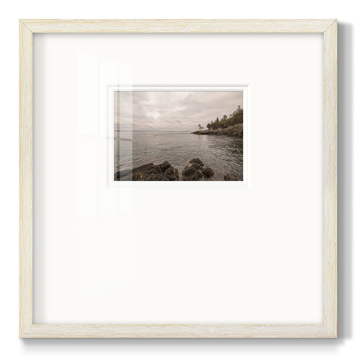 Solitary Premium Framed Print Double Matboard