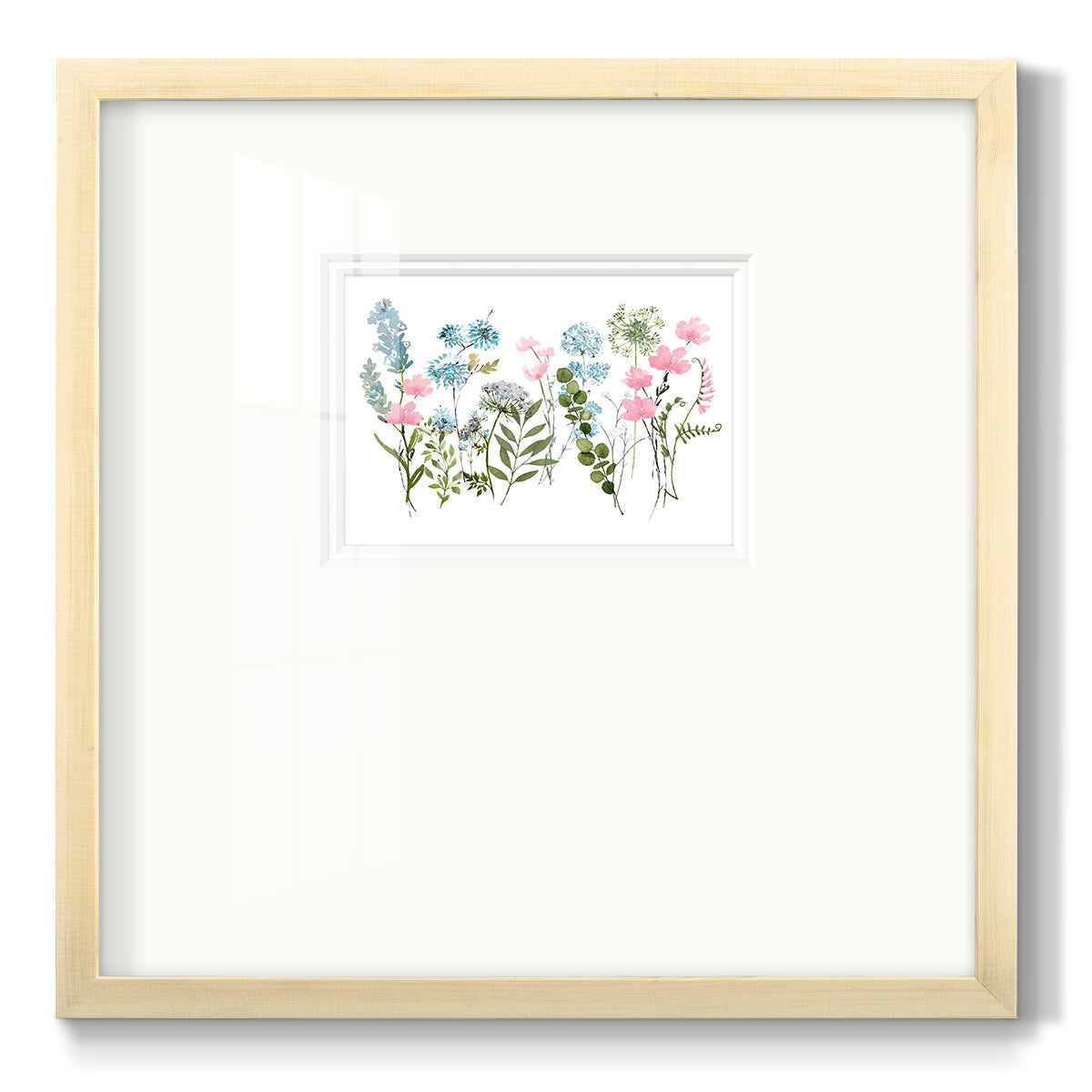 Spring Meadow - Double Matboard Framed Print