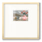 Vase of Pink Flowers VI - Double Matboard Framed Print