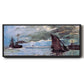 Seascape - Floater Framed Canvas Print