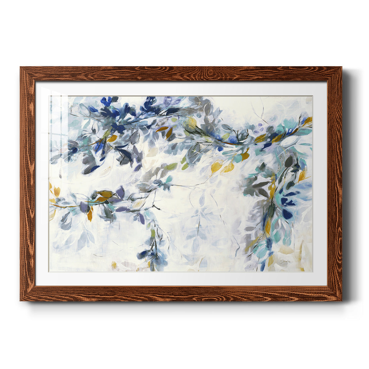 Gentle Gestures - Barnwood Framed Art Print