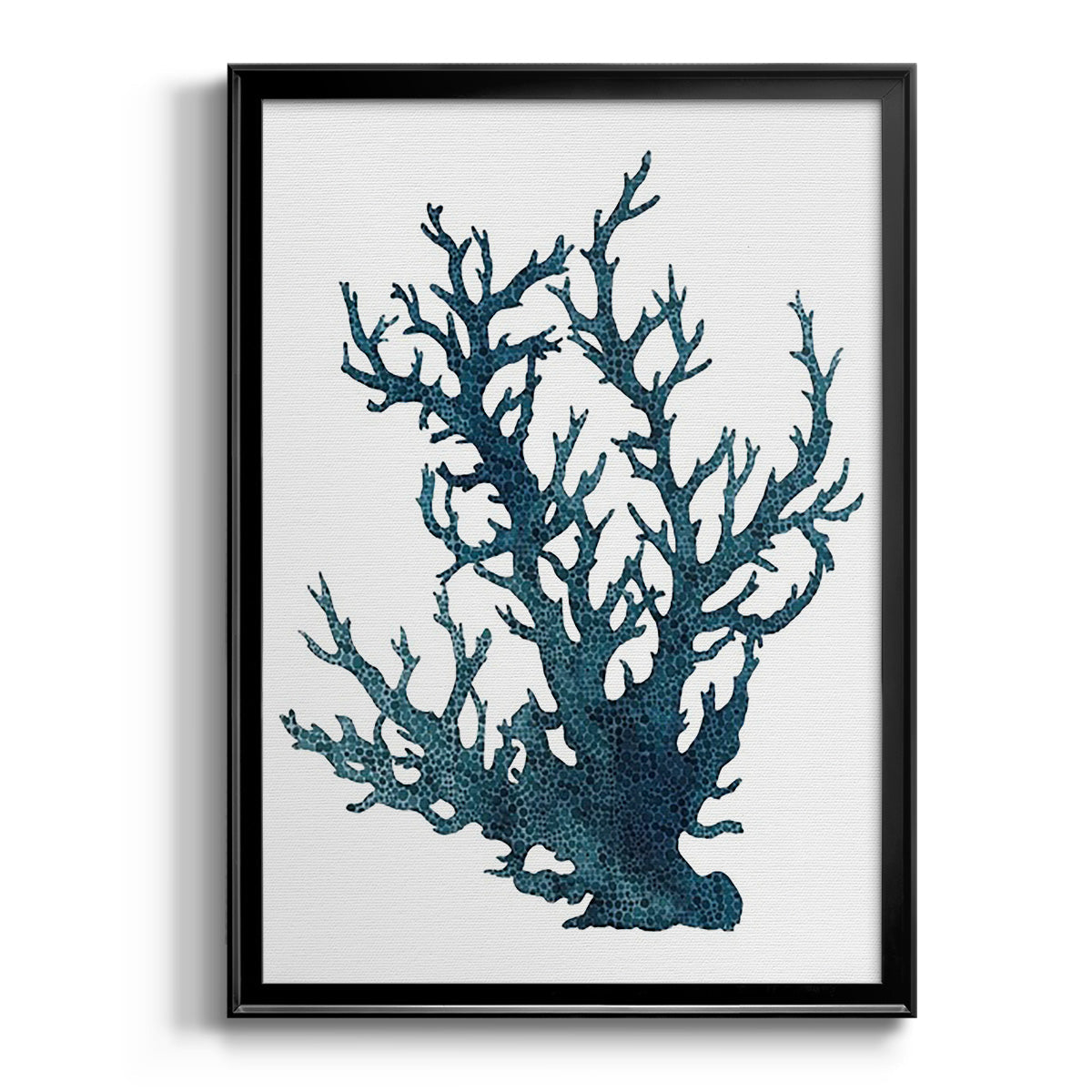 Coral Souvenirs IV - Modern Framed Canvas Print