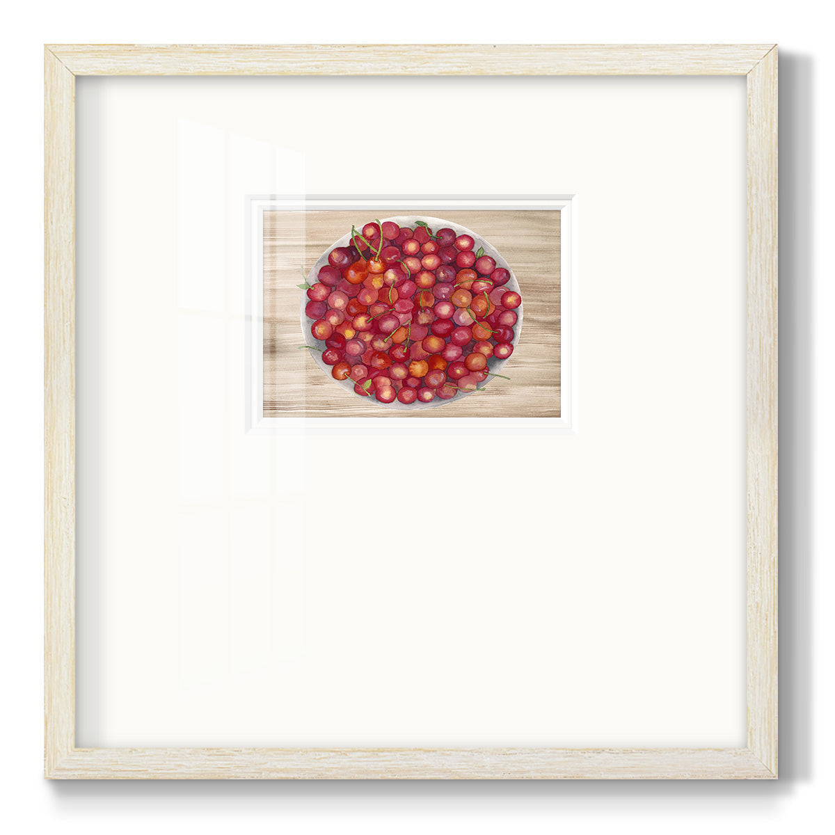 Bowls of Fruit IV Premium Framed Print Double Matboard