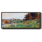 The Banks of the Seine at the Argenteuil Bridge, 1874 - Floater Framed Canvas Print