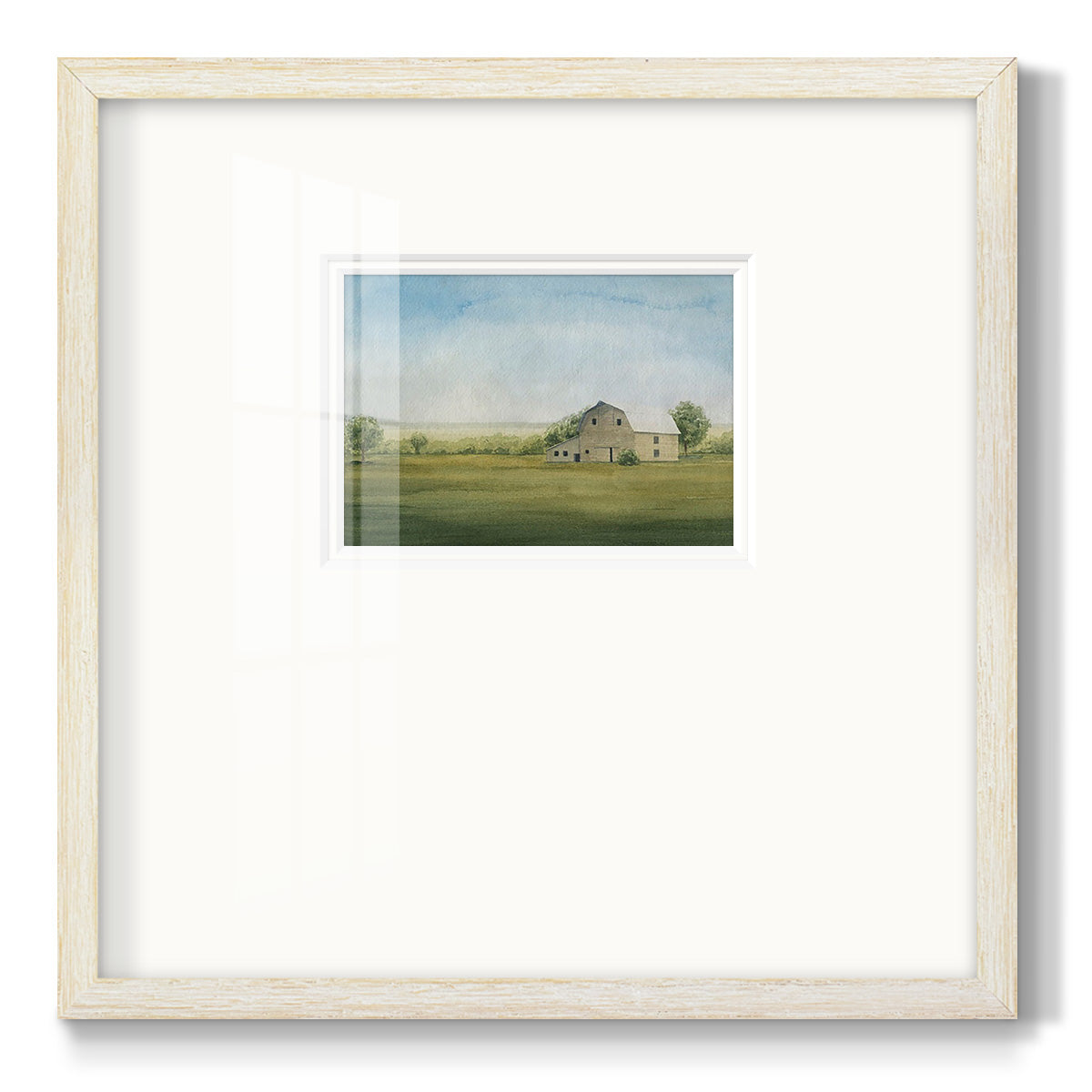 Grove Farm I Premium Framed Print Double Matboard