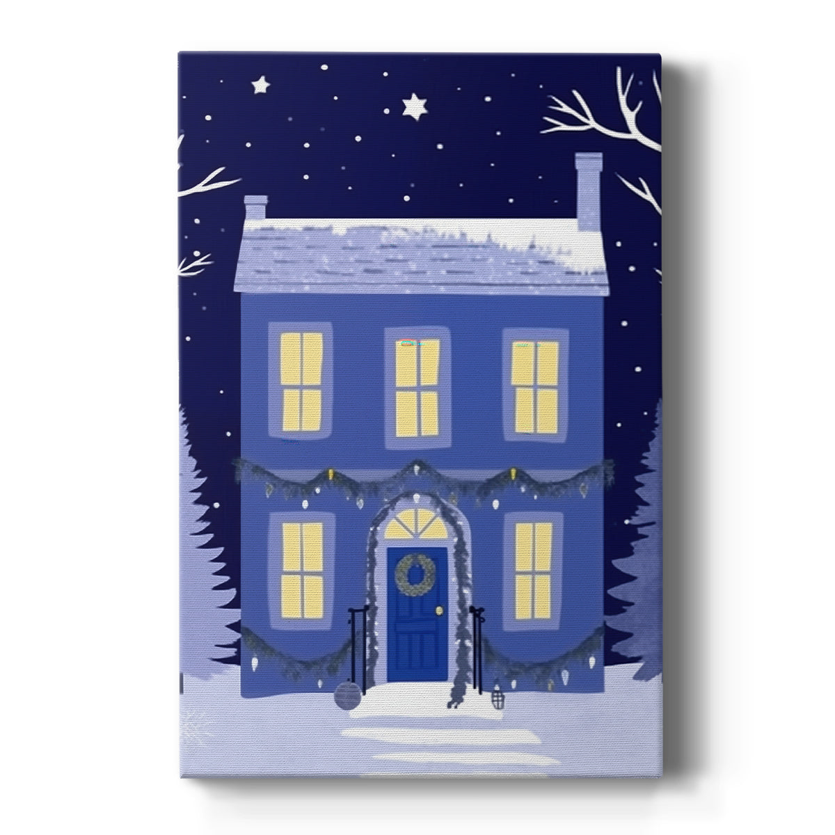 Stillwater Hearth at Dawn - Canvas Art Print