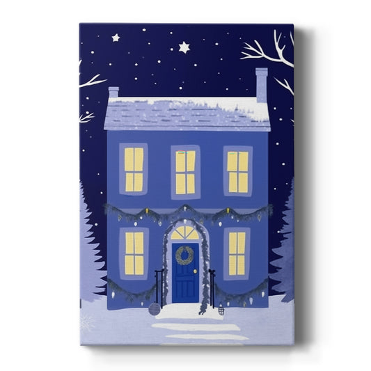 Stillwater Hearth at Dawn - Canvas Art Print