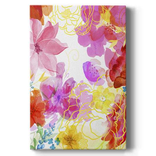 Blossoms in the Sun V Premium Gallery Wrapped Canvas - Ready to Hang