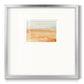 Ash Blue Horizon I - Double Matboard Framed Print