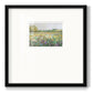 Country Meadow - Double Matboard Framed Print