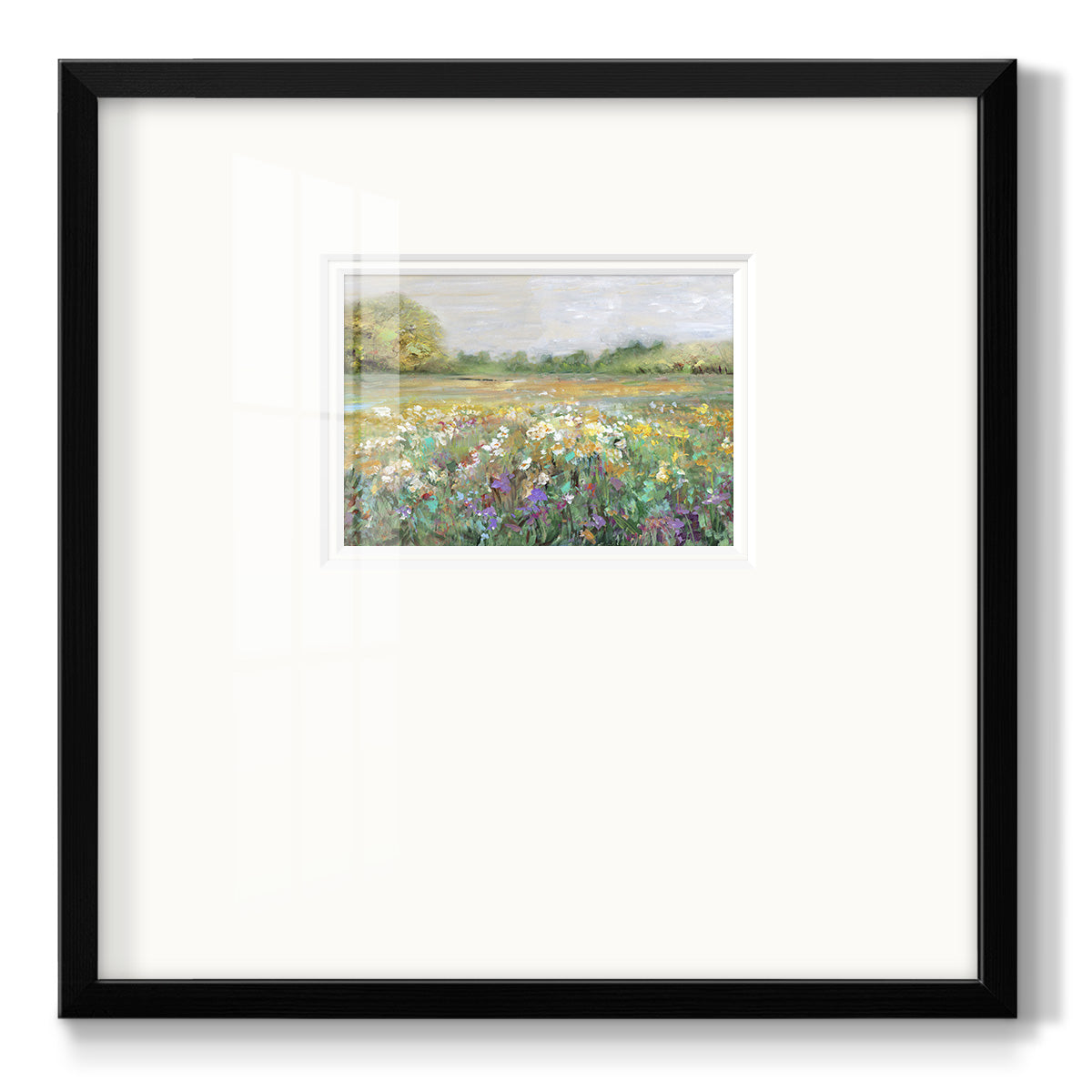 Country Meadow - Double Matboard Framed Print